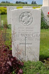 SPANBROEKMOLEN BRITISH CEMETERY - NASH, DAVID WILLIAM